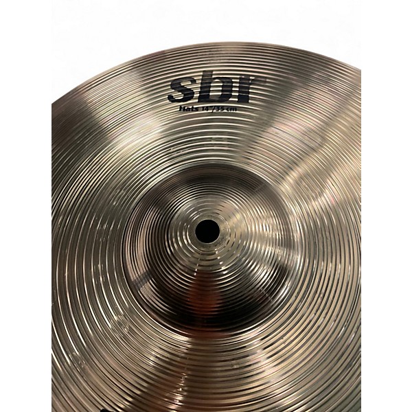 Used SABIAN 14in SBR Hi Hat Pair Cymbal