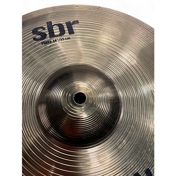 Used SABIAN 14in SBR Hi Hat Pair Cymbal