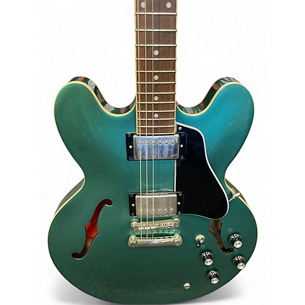 Used Epiphone ES335 Inverness Green Hollow Body Electric Guitar