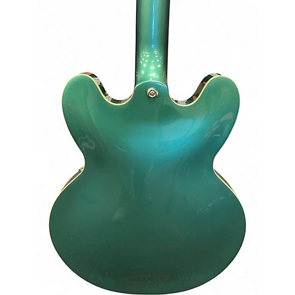 Used Epiphone ES335 Inverness Green Hollow Body Electric Guitar