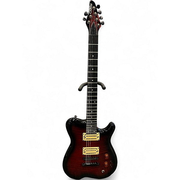 Used Carvin H2 Allan Holdsworth Cherry Burst Solid Body Electric Guitar