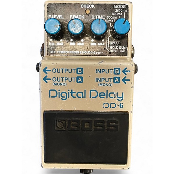 Used BOSS DD6 Digital Delay Effect Pedal
