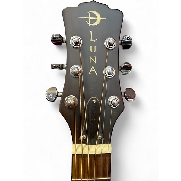 Used 2020s Luna Safari Dolphin 3/4 Natural Acoustic Guitar