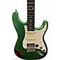 Used Kgd S Style Relic HSS Metallic Green Solid Body Electric Guitar