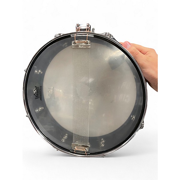 Used Pearl 14in PICCOLO Black and Silver Drum