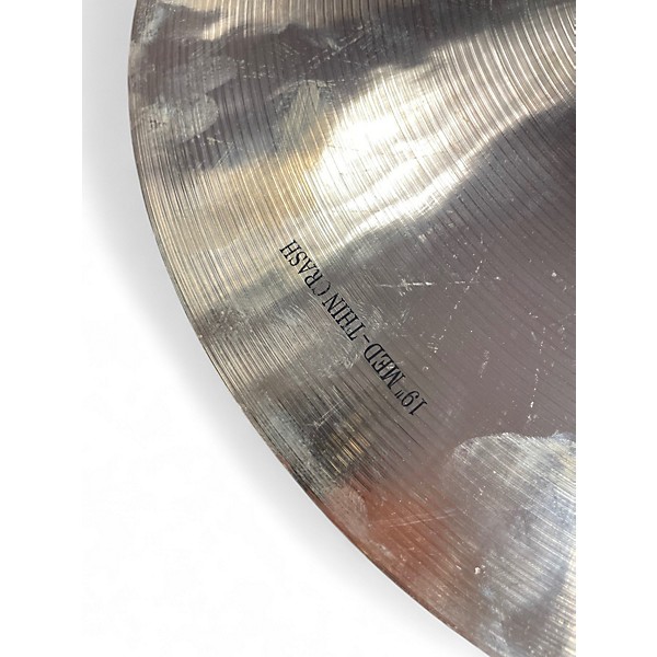 Used Wuhan Cymbals & Gongs 19in 19" MEDIUM THIN CRASH Cymbal