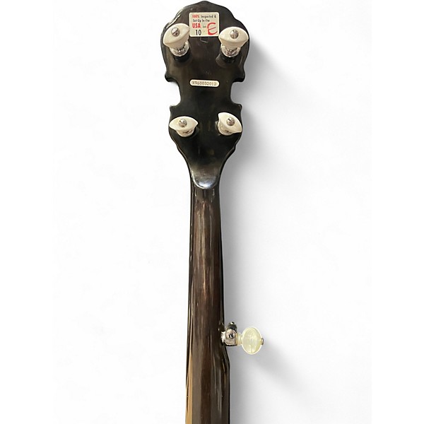Used Epiphone Masterbuilt Natural Banjo