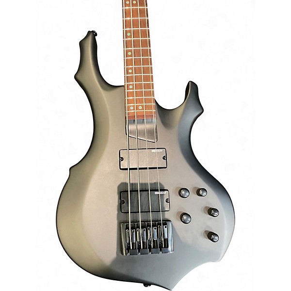 Used ESP LTD F204 Black Electric Bass Guitar