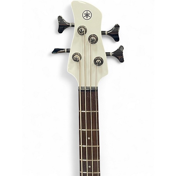 Used Yamaha TRBX304 White Electric Bass Guitar
