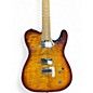 Used Harley Benton FUSION T FLAME BENGAL BURST Solid Body Electric Guitar