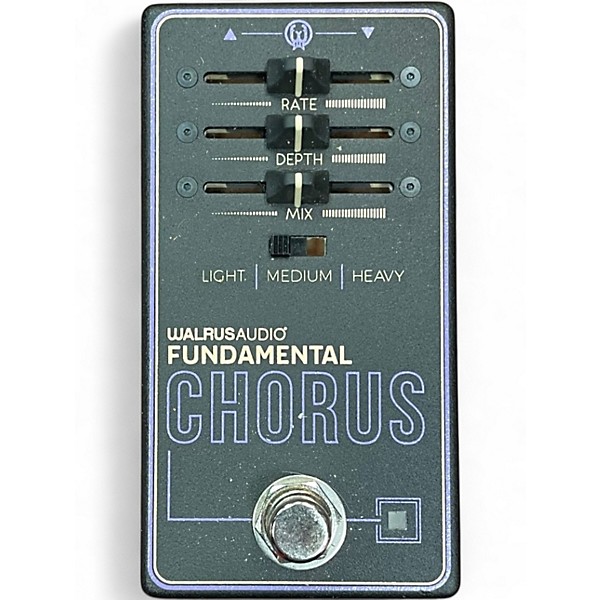 Used Walrus Audio FUNDAMENTAL CHORUS Effect Pedal