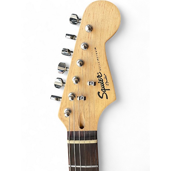 Used Squier Bullet Stratocaster Black Solid Body Electric Guitar