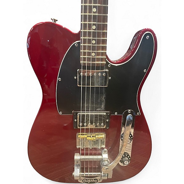 Used Fender Blacktop Telecaster HH w/Bigsby Candy Apple Red Solid Body Electric Guitar
