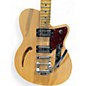 Used Reverend Club King RT Bigsby Natural Hollow Body Electric Guitar