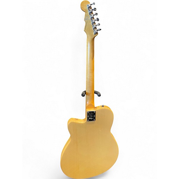 Used Reverend Club King RT Bigsby Natural Hollow Body Electric Guitar