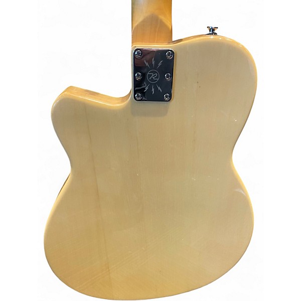Used Reverend Club King RT Bigsby Natural Hollow Body Electric Guitar