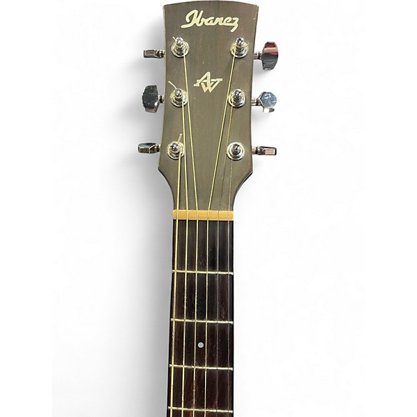 Used Ibanez AW54CE Mahogany Acoustic Electric Guitar