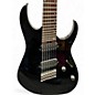 Used Ibanez RGMS7 Ebony Solid Body Electric Guitar