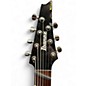 Used Ibanez RGMS7 Ebony Solid Body Electric Guitar