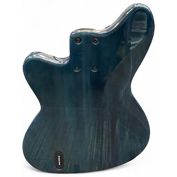 Used Ibanez TMB405TA Talman Cosmic Blue Starburst Electric Bass Guitar