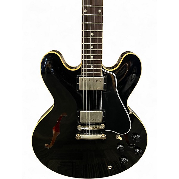 Used Gibson Custom Murphy Lab 1959 ES335 Reissue Ultra Light Aged Ebony Hollow Body Electric Guitar