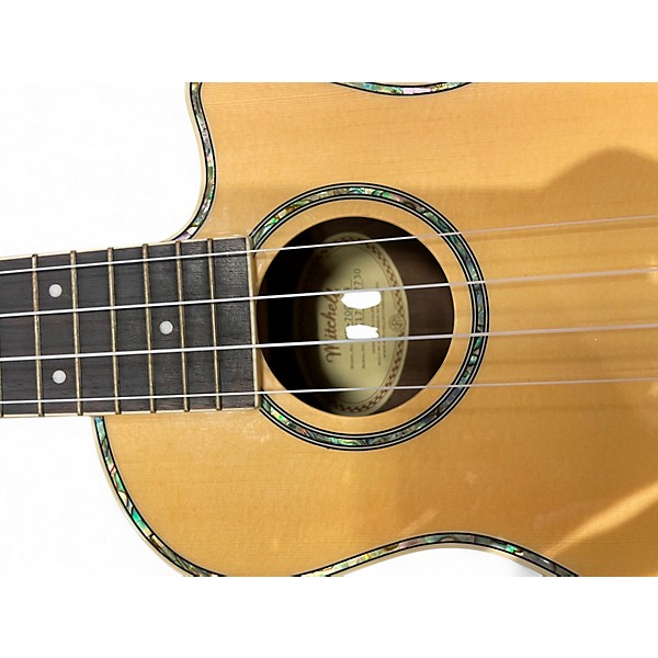 Used Mitchell mu-70ce/n Natural Ukulele
