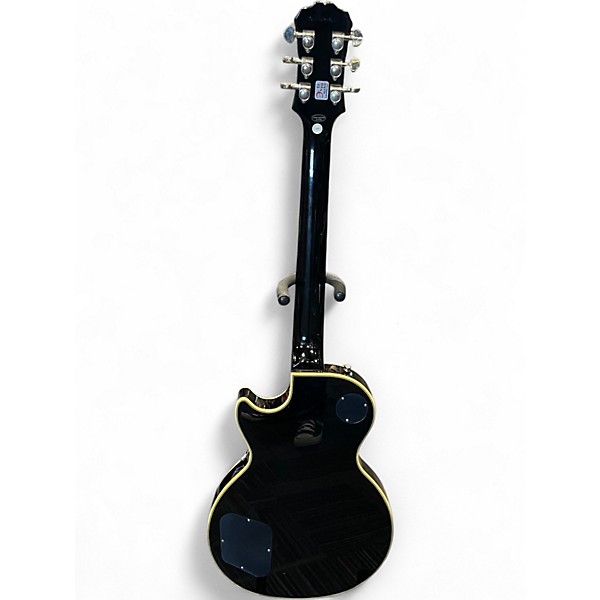 Used Epiphone Les Paul Custom Pro Silver Burst Solid Body Electric Guitar