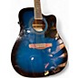Used Ibanez V70CE Blue Burst Acoustic Electric Guitar