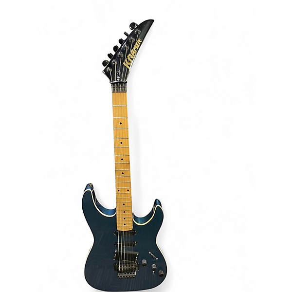 Vintage 1988 Kramer 615ST Teal Solid Body Electric Guitar
