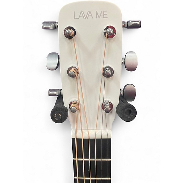 Used LAVA MUSIC LAVA ME Arctic White Acoustic Electric Guitar
