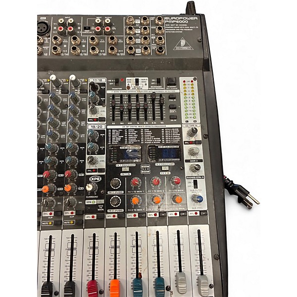 Used Behringer EUROPOWER PMP6000 Unpowered Mixer