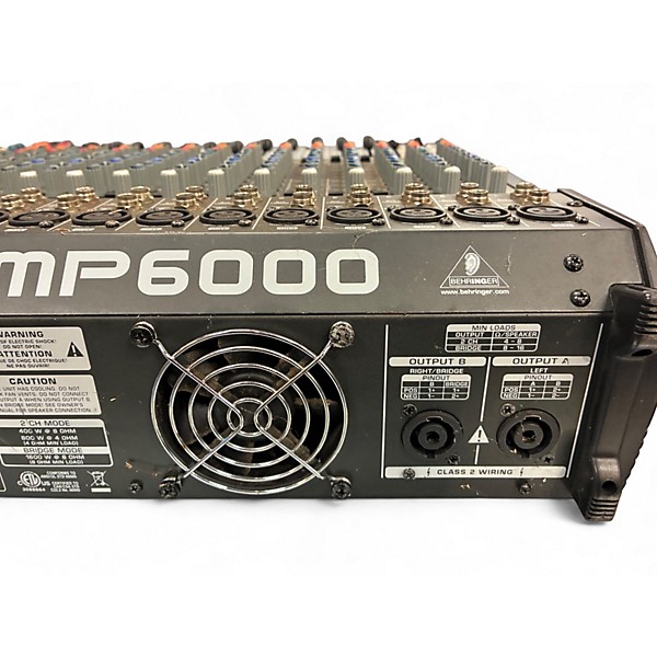 Used Behringer EUROPOWER PMP6000 Unpowered Mixer