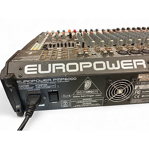Used Behringer EUROPOWER PMP6000 Unpowered Mixer