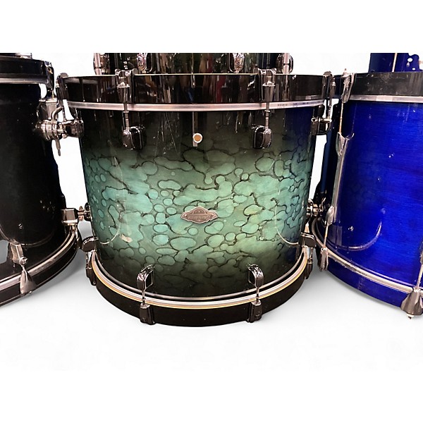 Used TAMA 6 Piece Starclassic Performer molten steel blue burst Drum Kit