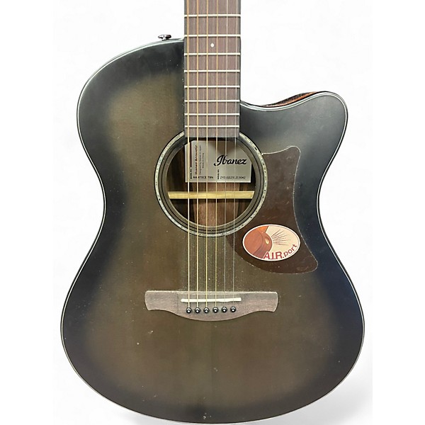 Used Ibanez AAM70CE 2 Color Sunburst Acoustic Electric Guitar
