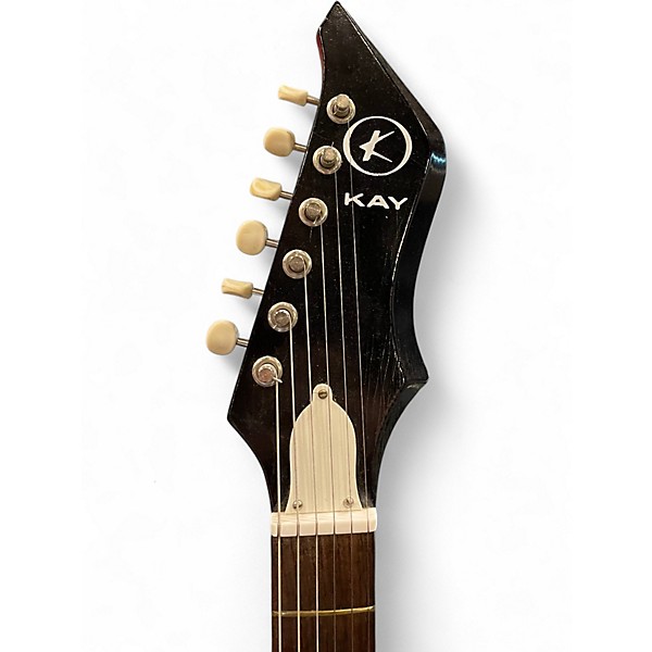 Used Kay VANGUARD Cherry Sunburst Solid Body Electric Guitar