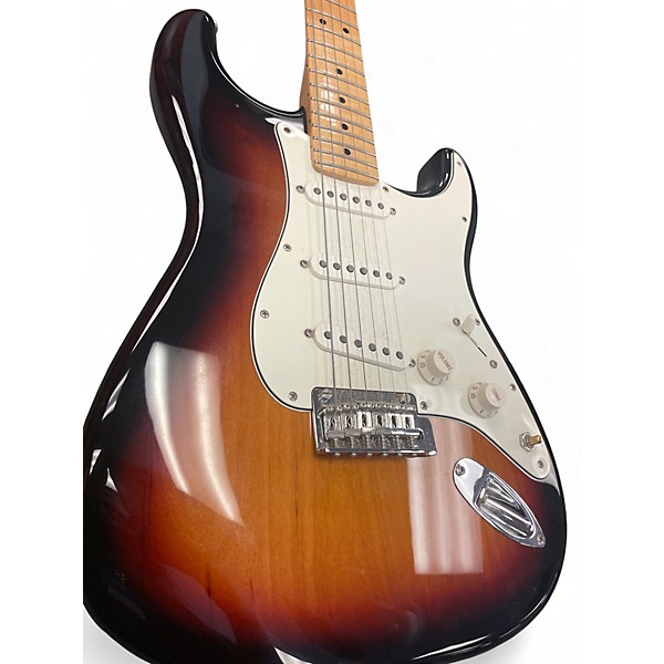 Used Fender Player Stratocaster 3 Color Sunburst Solid Body Electric Guitar