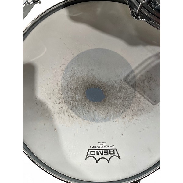 Used Ludwig 8X14 Black Beauty Stealth Black Matte Black Drum
