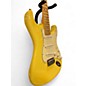 Used Fender Standard Stratocaster Yellow Solid Body Electric Guitar