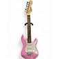 Used Squier Mini Affinity Stratocaster Pink Electric Guitar thumbnail