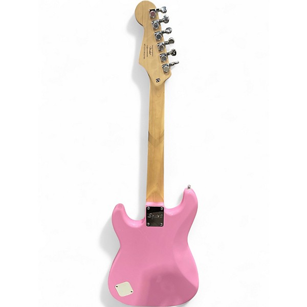 Used Squier Mini Affinity Stratocaster Pink Electric Guitar