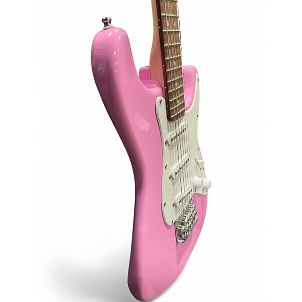 Used Squier Mini Affinity Stratocaster Pink Electric Guitar