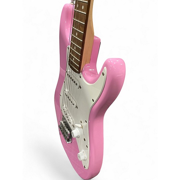 Used Squier Mini Affinity Stratocaster Pink Electric Guitar
