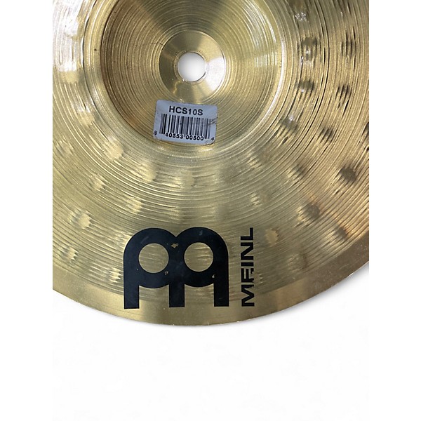 Used MEINL 10in HCS Splash Cymbal