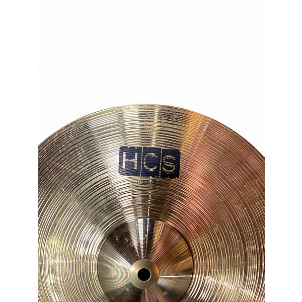 Used MEINL 14in HCS Hi Hat Pair Cymbal