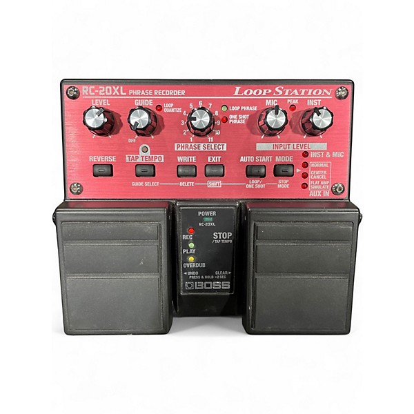 Used BOSS RC20XL Loop Station XL Twin Pedal