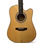 Used Zager ZAD50CE Natural Acoustic Electric Guitar