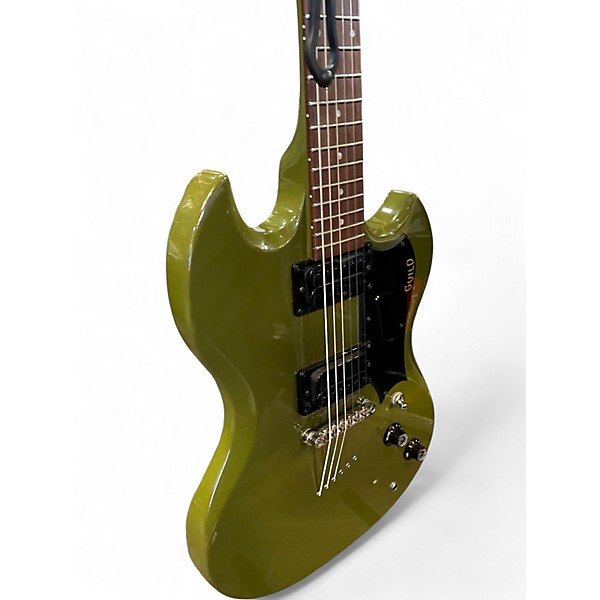 Used Guild S100 Green Solid Body Electric Guitar