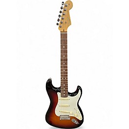 Used Fender American Standard Stratocaster 3 Color Sunburst Solid Body Electric Guitar