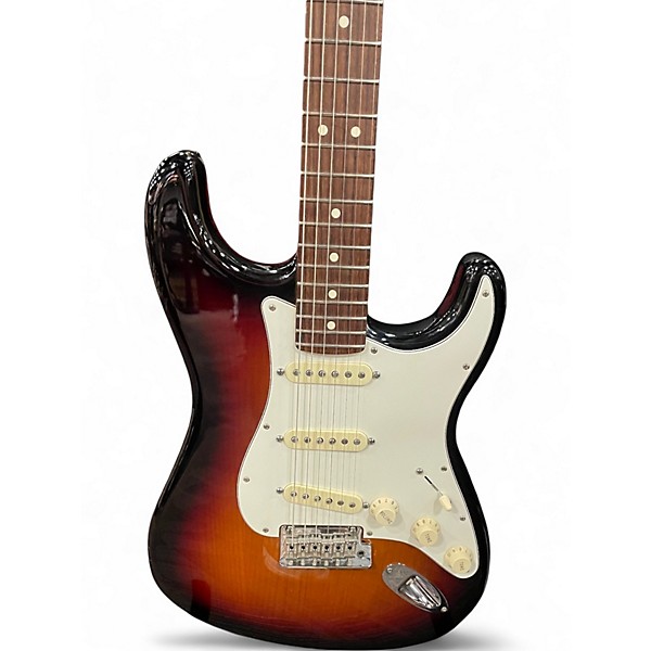 Used Fender American Standard Stratocaster 3 Color Sunburst Solid Body Electric Guitar